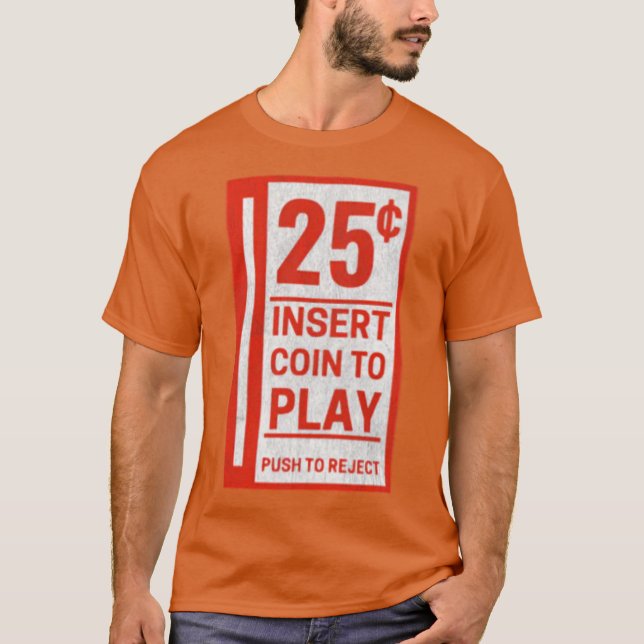 T-shirt Vidéo - 25 cents (Devant)