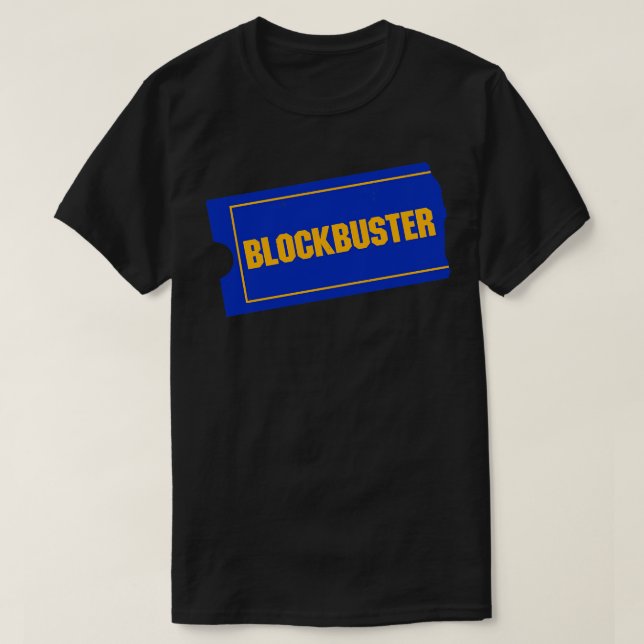 T-shirt Vidéo Blockbuster vintage (Design devant)