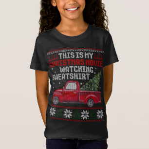 T-Shirt Vidéo de Noël Regarder pour les adultes, Camion Vi