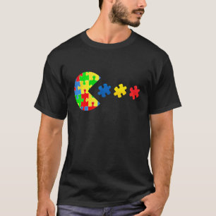 T-shirt Vidéo de sensibilisation à l'autisme Humour de jeu