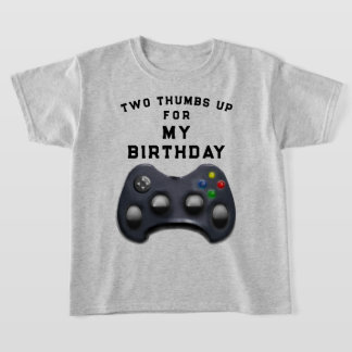 T-shirt Vidéo drôle d'anniversaire pour un joueur de jeux 