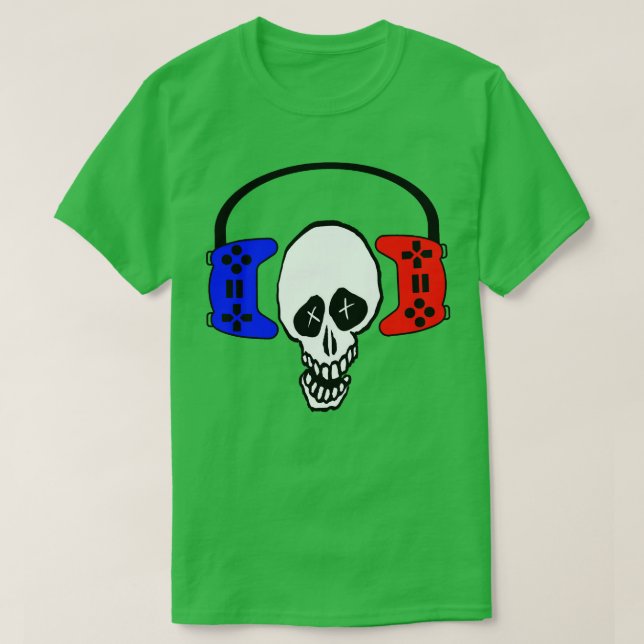 T-shirt video games rot your brains 53 (Design devant)