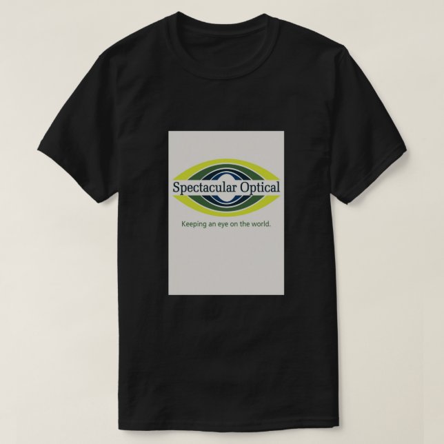 T-shirt Vidéodrome Affiche optique Spectaculaire (Design devant)