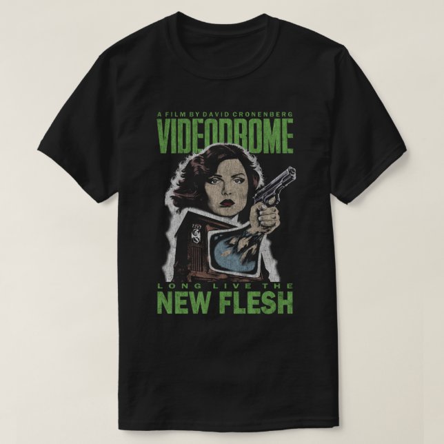 T-shirt Vidéodrome DÉTRUIT2 (Design devant)