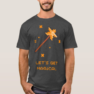 T-shirt Vidéogame de la baguette de fée magique Amusants P