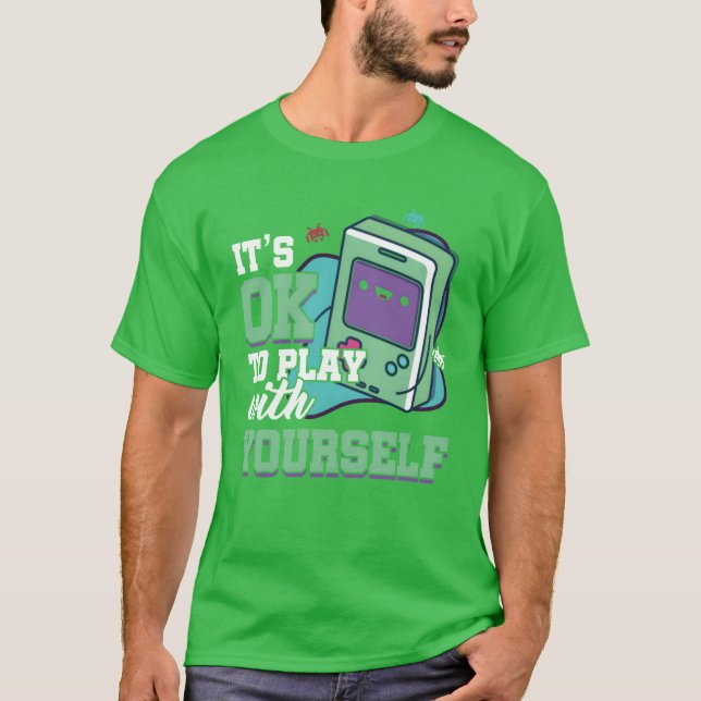 T-shirt Videogames Gaming Computer Games Gift Its Oko frie (Devant)