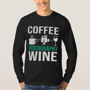 T-shirt Vidéographe du café Vidéographe actif