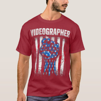 T-shirt Vidéographe Etudes Vidéographie Filmmaker Cadeau