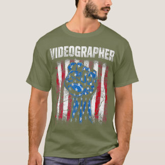 T-shirt Vidéographe Etudes Vidéographie Filmmaker Cadeau
