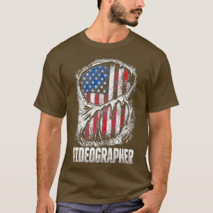 T-shirt Vidéographe Info Vidéographie Filmmaker Cadeau