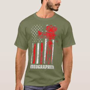 T-shirt Vidéographe Inspirant Vidéographie Cinéaste