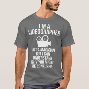 T-shirt Vidéographe Magicien Vidéographie cinéaste Cade