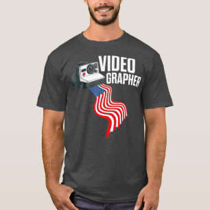 T-shirt Vidéographe Pratiquant la Vidéographie Cinéaste