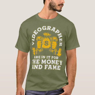 T-shirt Vidéographe Vidéo Vidéo cinéaste Cadeau