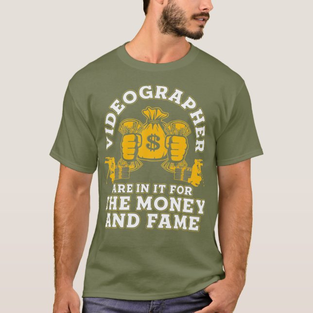 T-shirt Vidéographe Vidéo Vidéo cinéaste Cadeau (Devant)