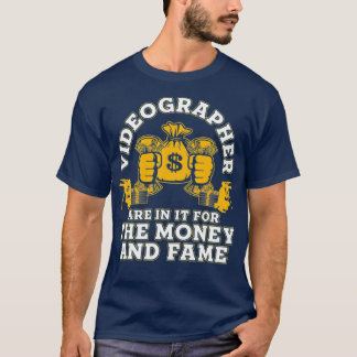 T-shirt Vidéographe Vidéo Vidéo cinéaste Cadeau