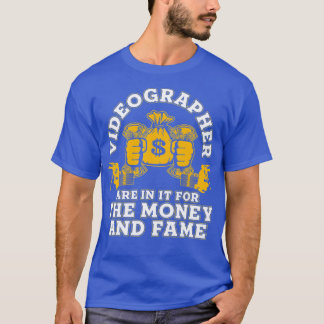 T-shirt Vidéographe Vidéo Vidéo cinéaste Cadeau