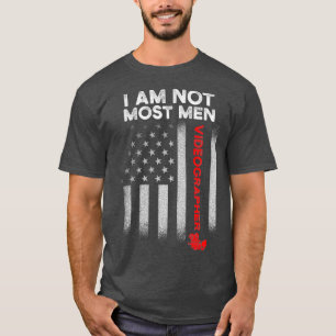 T-shirt Videographer Power Flag Videography Filmmaker