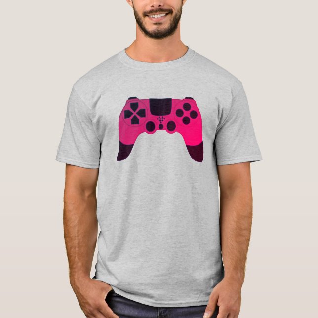 T-shirt Vidéos de contrôleur de jeu Gamme Nerd (Devant)