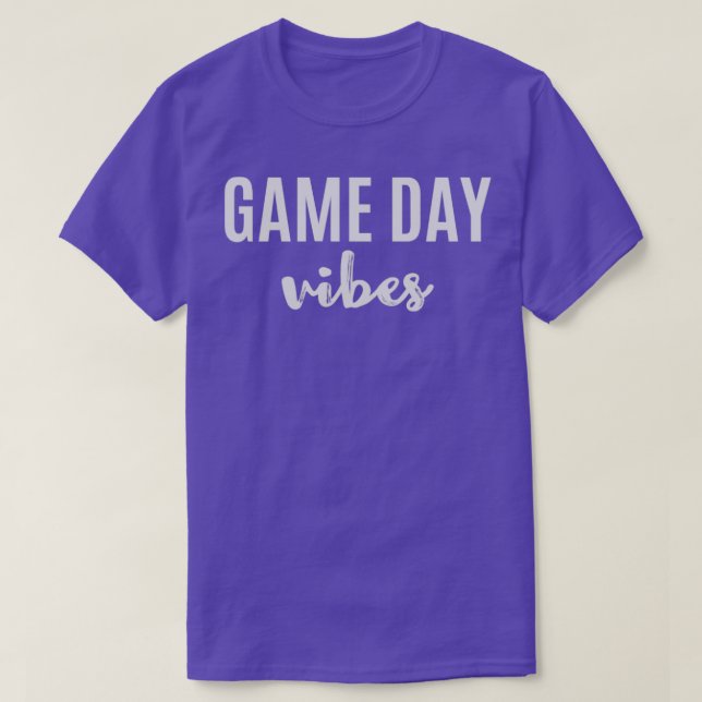 T-shirt Vidéos du jour du jeu (Design devant)