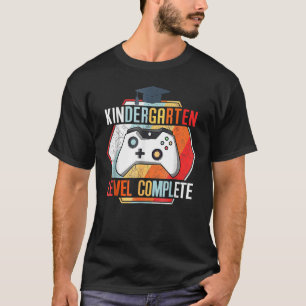 T-shirt Vidéos Jeu Jeu Maternelle Niveau Complet Dernier j