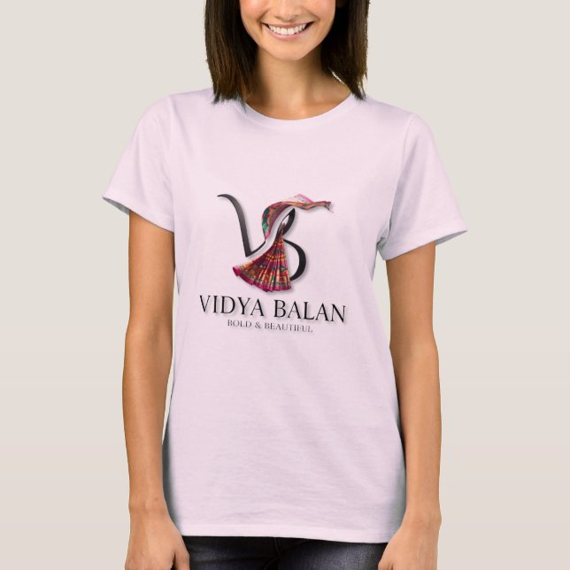 T-shirt Vidya Balan Bollywood (Devant)