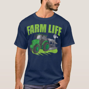 T-shirt Vie agricole Agriculteur Animaux d'élevage