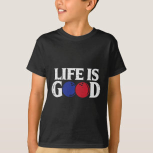 T-shirt Vie Bon Bowl Byll Joueur Équipe Hommes Femmes