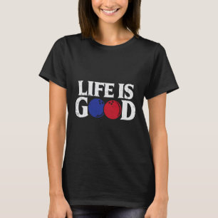 T-shirt Vie Bon Bowl Byll Joueur Équipe Hommes Femmes
