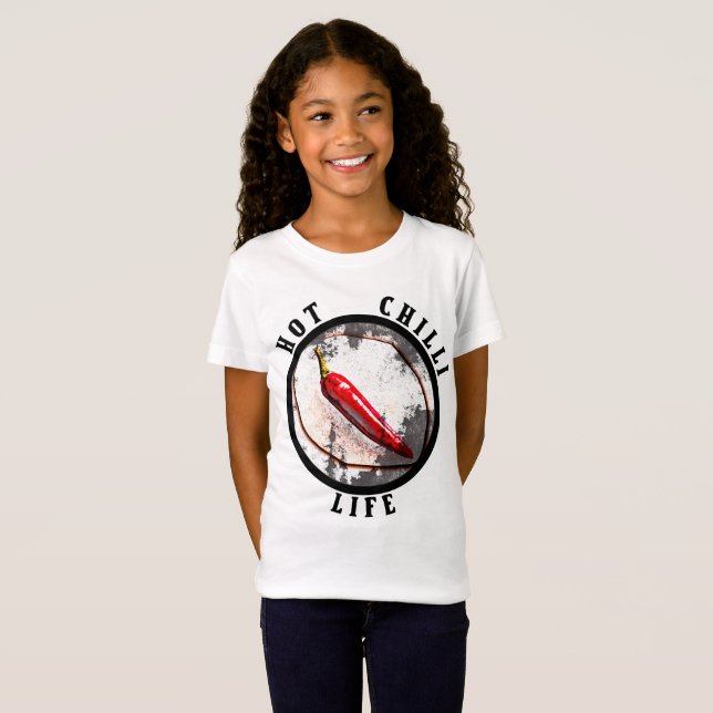 T-Shirt Vie chili chaude (Devant entier)