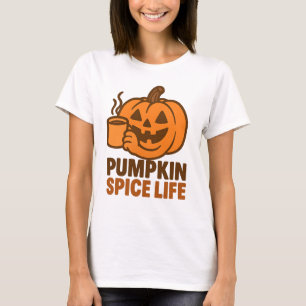 T-shirt VIE citrouille DES ÉPICES