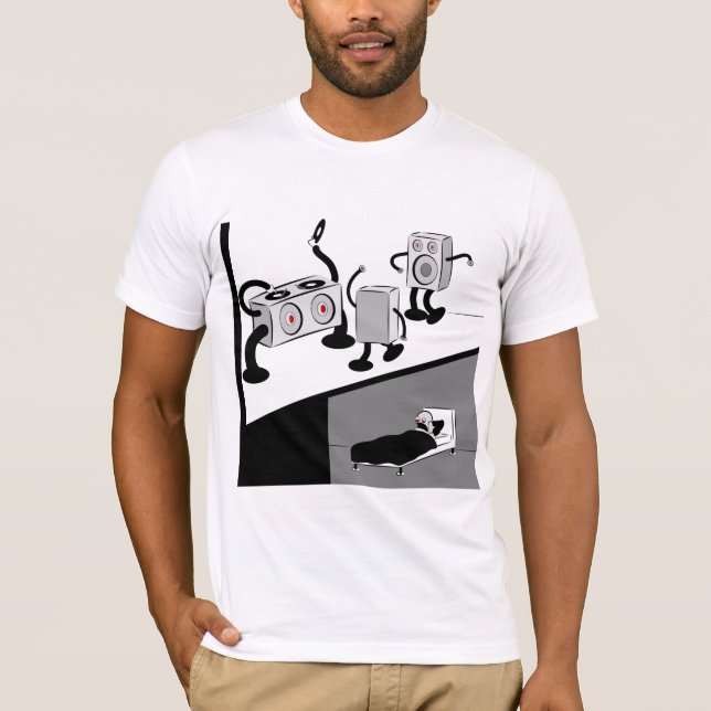 T-shirt Vie d'appartement (Devant)