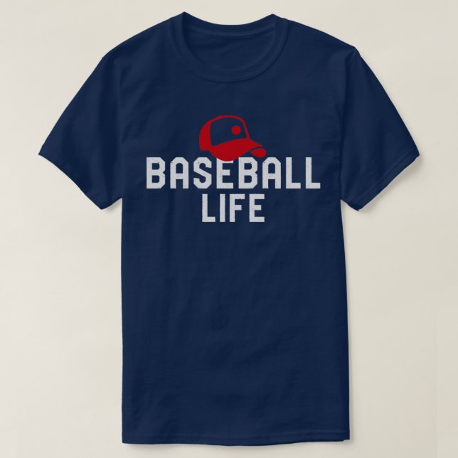T-shirt Vie de base-ball1 (Design devant)