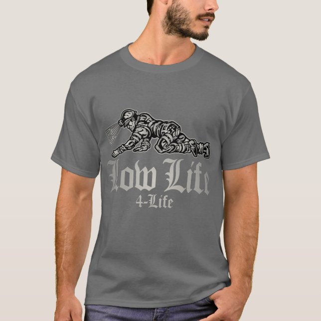 T-SHIRT VIE DE BASSE ÉTERNELLE (Devant)