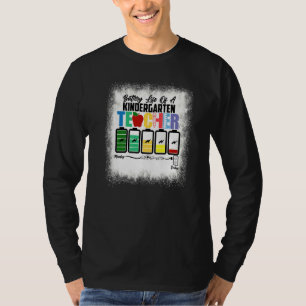 T-shirt Vie de batterie décolorée d'un professeur de mater