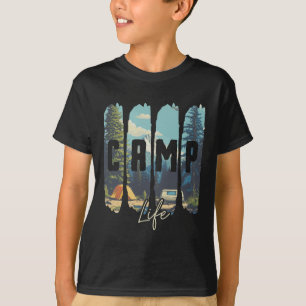 T-shirt Vie de camping