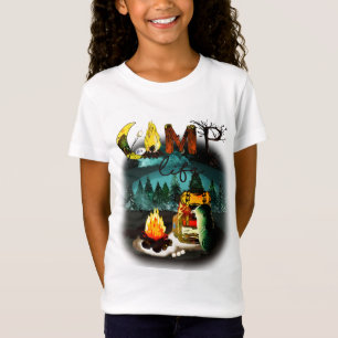 T-Shirt Vie de camping - Camping Nature Randonnée Feu Sac