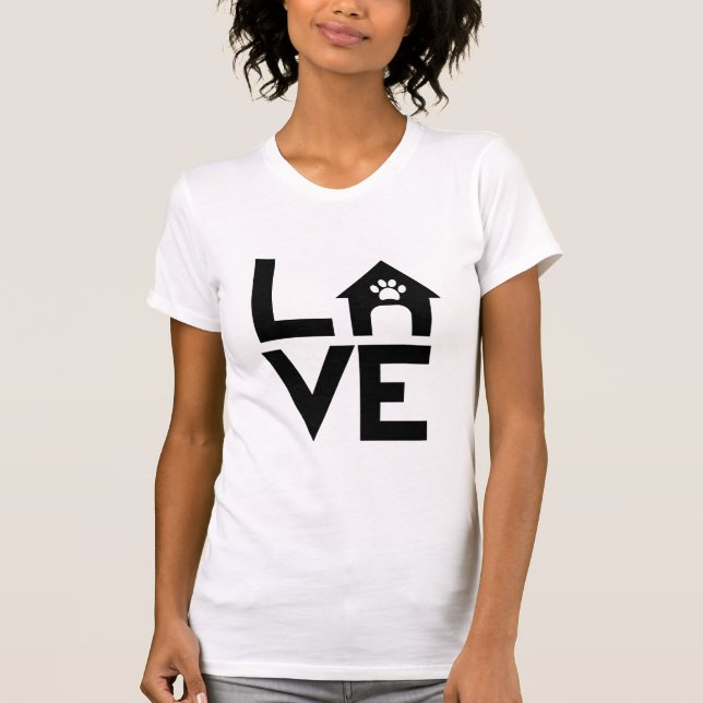 T-shirt vie de chien (Devant)