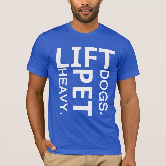 T-shirt Vie de chien de gym (Devant)