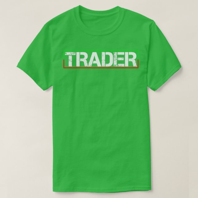 T-shirt Vie de commerçant d'un Daytrader Stock Trader et A (Design devant)