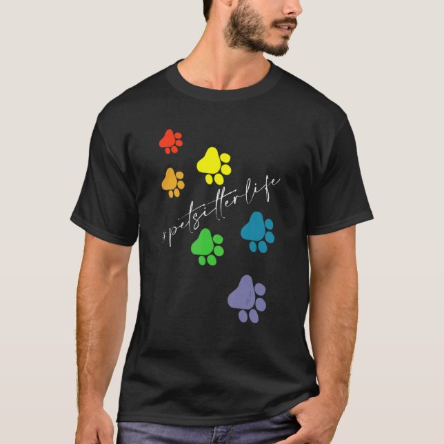 T-shirt Vie de garde d'animaux Lgbt (Devant)