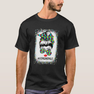 T-shirt Vie de grand-mère autiste femme Lunettes de soleil