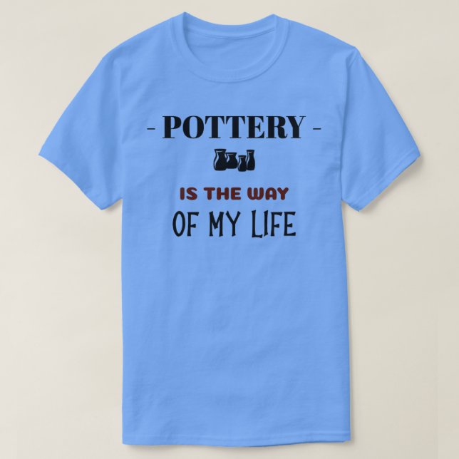 T-shirt Vie de la poterie (Design devant)