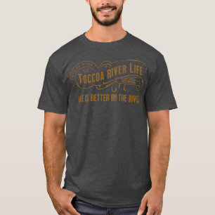 T-shirt Vie de la rivière Toccoa