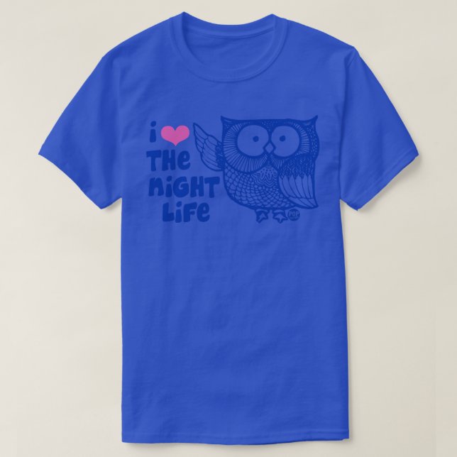 T-SHIRT VIE DE NUIT (Design devant)
