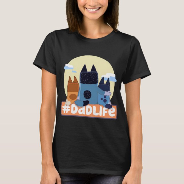 T-shirt Vie de papa (Devant)