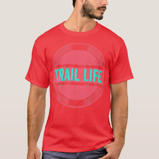 T-shirt Vie de piste Corail