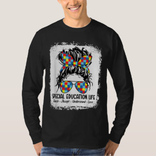 T-shirt Vie d'éducation spéciale Enseignant de vitesse Acc