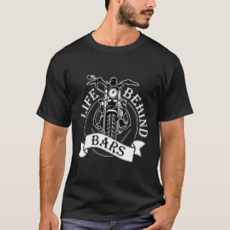 T-shirt Vie Derrière Les Bars Grand Vélo Ou Moto Gif