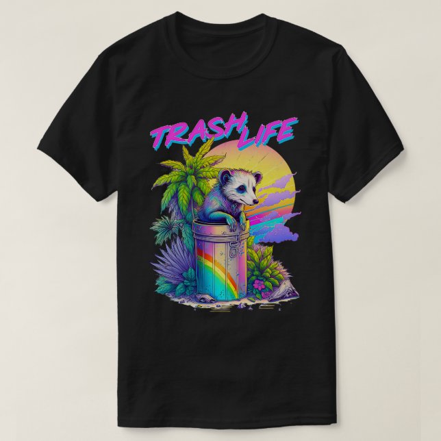 T-shirt Vie des ordures (Design devant)